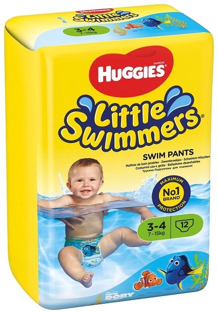 HUGGIES LITTLE SWIMMERS 7/12KG 12 PEZZI - Farmapre