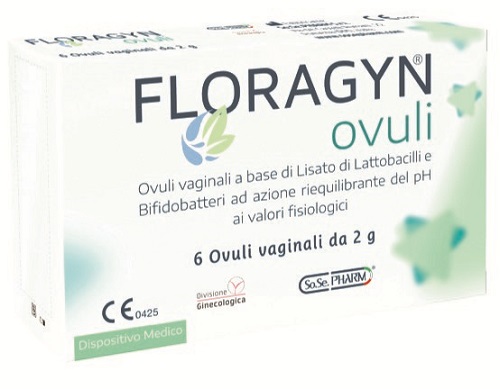 OVULI VAGINALI A BASE DI LATTOBACILLI LISATI FLORAGYN OVULI 2 G 6 PEZZI - Farmapre
