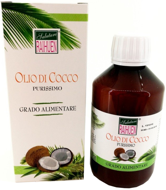 RAIHUEN OLIO COCCO GRADO ALIMENTARE 100 ML - Farmapre