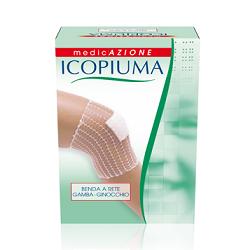 ICOPIUMA BENDA A COMPRESSIONE FISIOLOGICA PER GAMBA E GINOCCHIO CAL 5 1 PEZZO - Farmapre