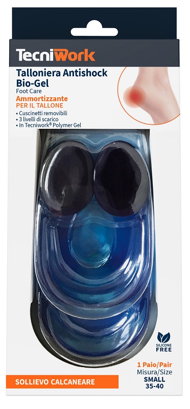 BIOGEL TALLONIERA GEL CON FORO SMALL 1 PEZZO - Farmapre