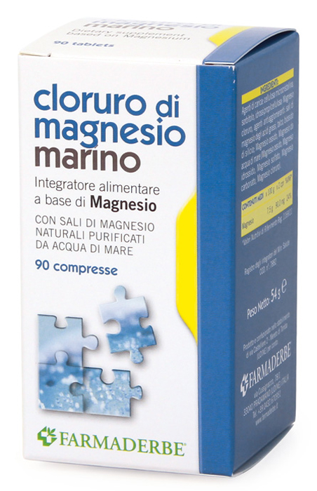 CLORURO DI MAGNESIO MARINO 90 COMPRESSE - Farmapre