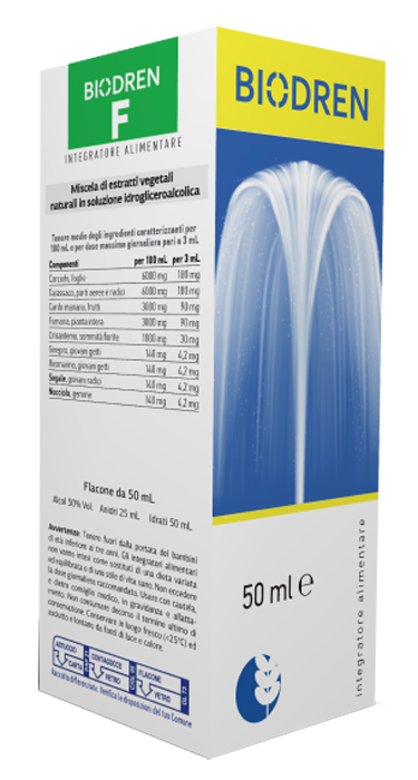 BIODREN F 50 ML SOLUZIONE IDROALCOLICA - Farmapre