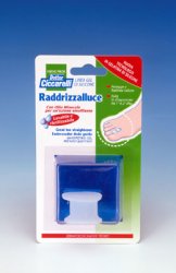 RADDRIZZA ALLUCE IN GEL DI SILICONE BIANCO SEMITRASPARENTE SAGOMATA PER PROTEGGERE E RIALLINEARE L'ALLUCE EVITANDO LO SFREGAMENTO FRA IL PRIMO E IL SECONDO DITO IGIENEPIEDE 1 PEZZO - Farmapre