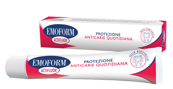 EMOFORM ACTIFLUOR DENTIFRICIO 75 ML - Farmapre