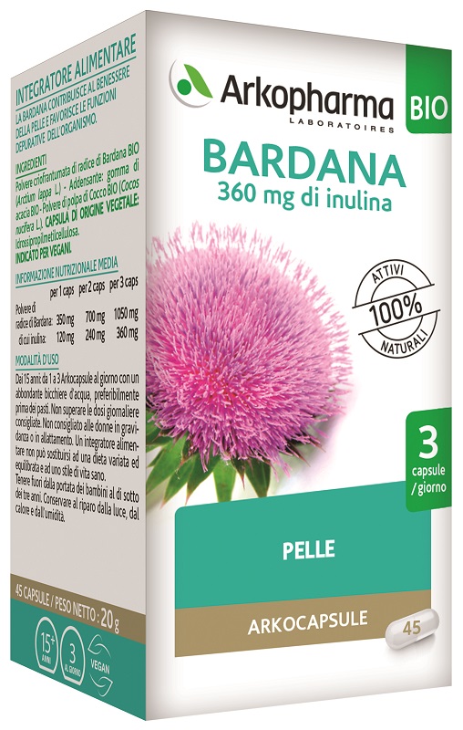 ARKO CAPSULE BARDANA BIO 45 CAPSULE - Farmapre
