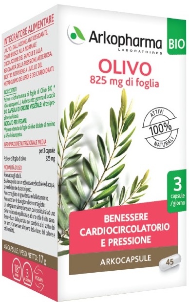 ARKO CAPSULE OLIVO BIO 45 CAPSULE - Farmapre