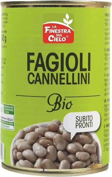 FAGIOLI CANNELLINI PRONTI BIO 400 G - Farmapre