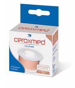 CEROTTO IN ROCCHETTO CEROXMED AERATO IN TESSUTO ROSA 500X2,50 CM 1 PEZZO - Farmapre