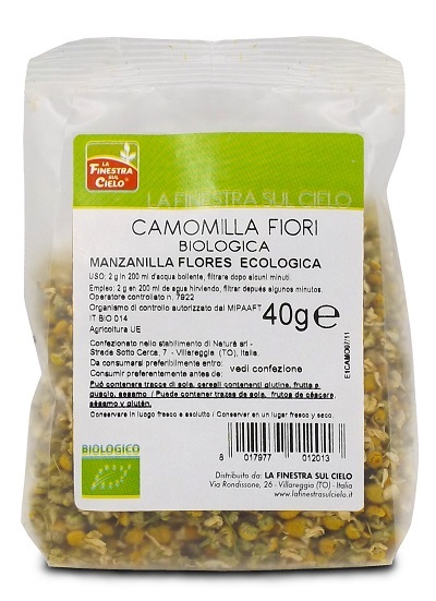 FSC CAMOMILLA FIORI INTERI BIO 40 G - Farmapre