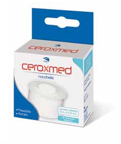 CEROTTO IN ROCCHETTO CEROXMED AERATO IN TESSUTO BIANCO 500X2,50 CM 1 PEZZO - Farmapre