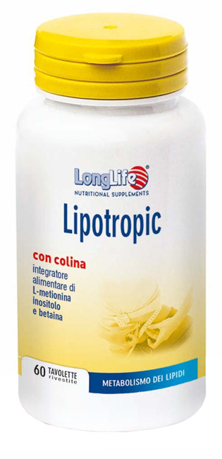 LONGLIFE LIPOTROPIC 60 TAVOLETTE RIVESTITE DA 1,5 G - Farmapre
