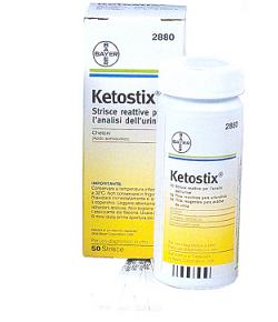 STRISCE MISURAZIONE CHETONURIA KETOSTIX 50 PEZZI - Farmapre