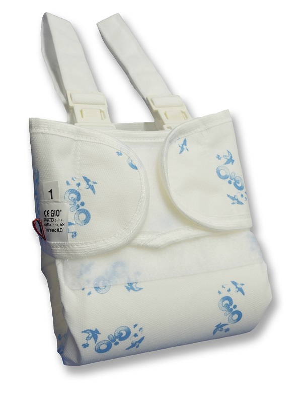 MUTANDINA CORRETTIVA GIO' PER DISPLASIA PER BAMBINI DALLA NASCITA FINO A 5/6KG MISURA 1 - Farmapre
