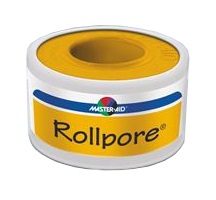 CEROTTO IN ROCCHETTO MASTER-AID ROLLPORE TESSUTO NON TESSUTO 5X1,25 - Farmapre