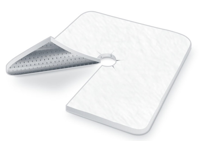 MEDICAZIONE TRACHEOSTOMIA METALLINE STERILE 8X9CM 50 PEZZI - Farmapre