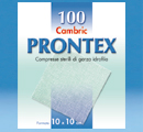 GARZA PRONTEX CAMBRIC 10X10CM 100 PEZZI - Farmapre