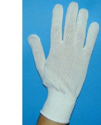 GUANTO IN COTONE BIANCO 6,5 - Farmapre