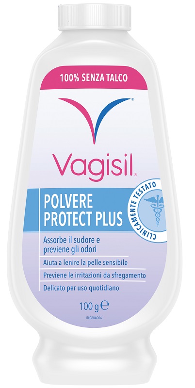 VAGISIL POLVERE PROTECT PLUS IGIENE FEMMINILE 100 G - Farmapre