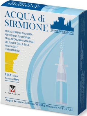 ACQUA SIRMIONE MINERALE NATURALE 6 FIALE 15 ML - Farmapre