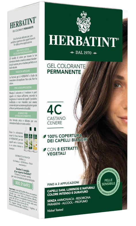 HERBATINT 4C CASTANO CENERE 150 ML - Farmapre