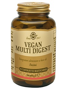 VEGAN MULTI DIGEST 50 TAVOLETTE MASTICABILI - Farmapre