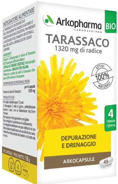 ARKO CAPSULE TARASSACO BIO 45 CAPSULE - Farmapre