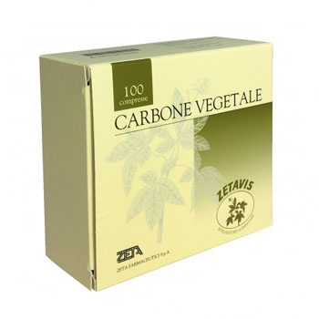 ZETAVIS CARBONE VEGETALE 100 COMPRESSE - Farmapre