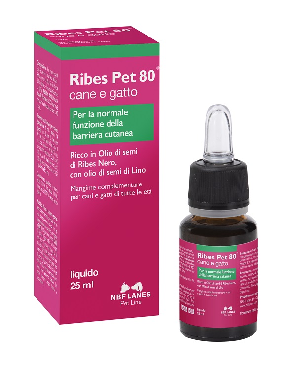 RIBES PET 80 GOCCE OLIO 25 ML CON CONTAGOCCE - Farmapre