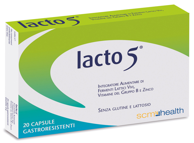 LACTO 5 20 CAPSULE - Farmapre