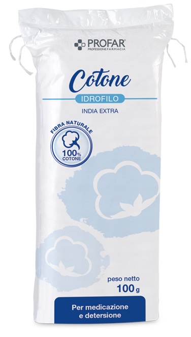 COTONE IDROFILO PROFAR INDIA EXTRA 100 G - Farmapre