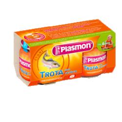 PLASMON OMOGENEIZZATO TROTA VERDURE 80 G X 2 PEZZI - Farmapre