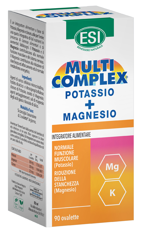 ESI MULTICOMPLEX POTASSIO MG 90 OVALETTE - Farmapre