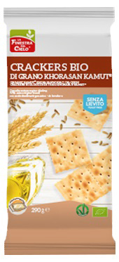 FSC CRACKERS DI KAMUT SENZA LIEVITO BIO VEGAN CON OLIO EXTRAVERGINE DI OLIVA 290 G - Farmapre
