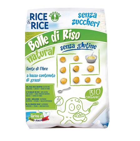 RICE&RICE BOLLE DI RISO AL NATURALE 150 G SENZA LIEVITO - Farmapre