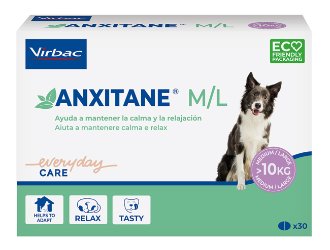 ANXITANE M/L SUPPLEMENTO NUTRIZIONALE SCATOLA 30 COMPRESSE APPETIBILI - Farmapre