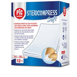 STERICOMPRESS SOFT XL GARZA TNT 18X40CM 12 PEZZI - Farmapre