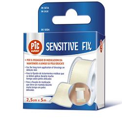 CEROTTO IN ROCCHETTO PIC SENSITIVE FIX TELA 2,5X500 CM CON FUSTELLA 1 PEZZO - Farmapre