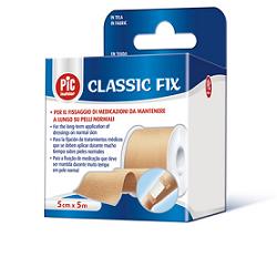 CEROTTO IN ROCCHETTO PIC CLASSIC FIX TELA 1,25CMX500 CM CON  FUSTELLA - Farmapre
