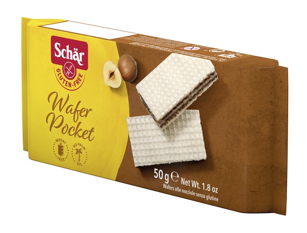 SCHAR WAFER POCKET ALLA NOCCIOLA 50 G - Farmapre