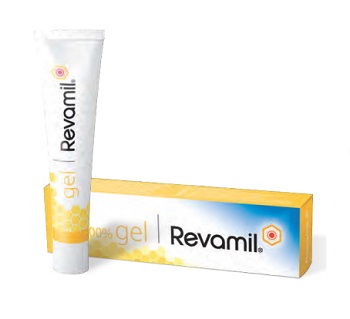 GEL A BASE DI MIELE STANDARDIZZATO E IRRADIATO A RAGGI GAMMA REVAMIL GEL PER GESTIONE ULCERE E INFEZIONI TUBO 18 G - Farmapre
