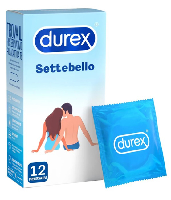 PROFILATTICO DUREX SETTEBELLO CLASSICO 12 PEZZI - Farmapre