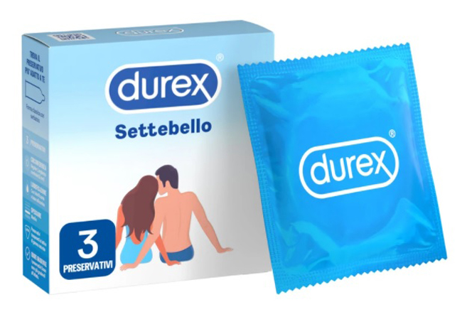 PROFILATTICO DUREX SETTEBELLO CLASSICO 3 PEZZI - Farmapre