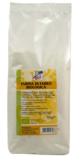 FSC FARINA DI FARRO BIO 1 KG - Farmapre