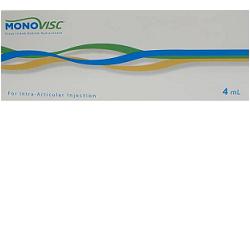 SIRINGA INTRA-ARTICOLARE MONOVISC ACIDO IALURONICO 20MG/ML 4 ML - Farmapre
