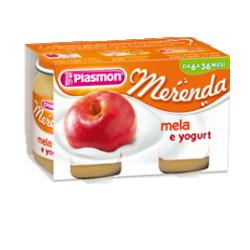 PLASMON OMOGENEIZZATO YOGURT MELA 120 G X 2 PEZZI - Farmapre