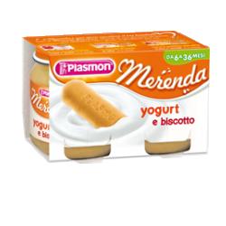 PLASMON OMOGENEIZZATO YOGURT BISCOTTO 120 G X 2 PEZZI - Farmapre