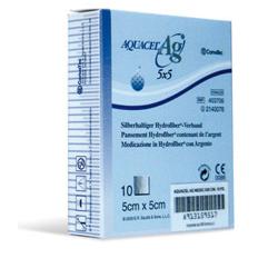 MEDICAZIONE SPECIALE ATTIVA AQUACEL AG MEDIC 5X5CM 10 PEZZI - Farmapre