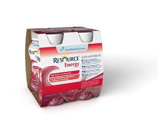 RESOURCE ENERGY FRAGOLA/LAMPONE 4 BOTTIGLIE 200 ML - Farmapre