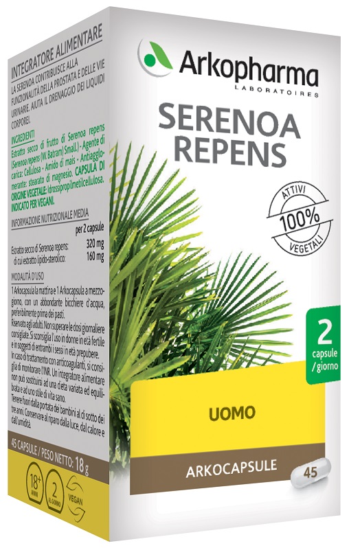 SERENOA REPENS 45 CAPSULE - Farmapre